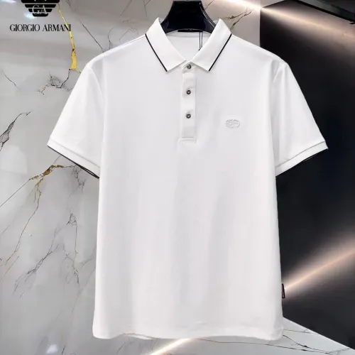 Wholesale Armani T-Shirts Short Sleeved For Men #1452333 $48.00 USD, Wholesale Quality Replica Armani T-Shirts