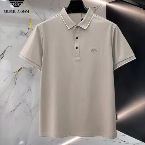 Wholesale Armani T-Shirts Short Sleeved For Men #1452334 $48.00 USD, Wholesale Quality Replica Armani T-Shirts