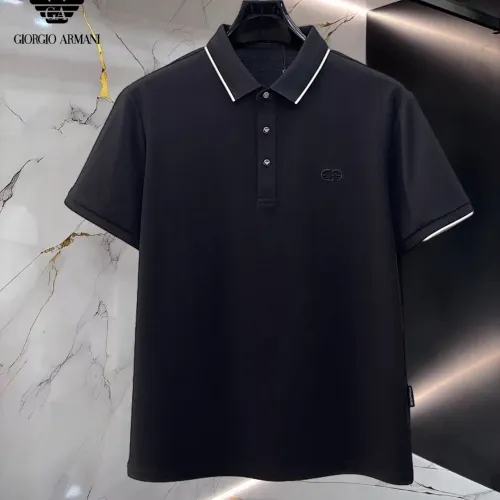 Wholesale Armani T-Shirts Short Sleeved For Men #1452336 $48.00 USD, Wholesale Quality Replica Armani T-Shirts