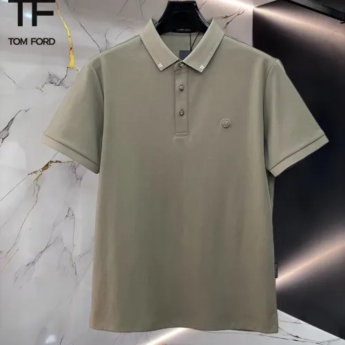 Wholesale Tom Ford T-Shirts Short Sleeved For Men #1452338 $48.00 USD, Wholesale Quality Replica Tom Ford T-Shirts
