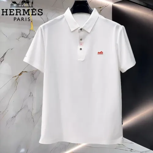Wholesale Hermes T-Shirts Short Sleeved For Men #1452366 $48.00 USD, Wholesale Quality Replica Hermes T-Shirts