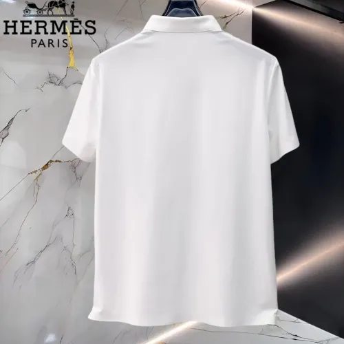 Replica Hermes T-Shirts Short Sleeved For Men #1452366 $48.00 USD for Wholesale