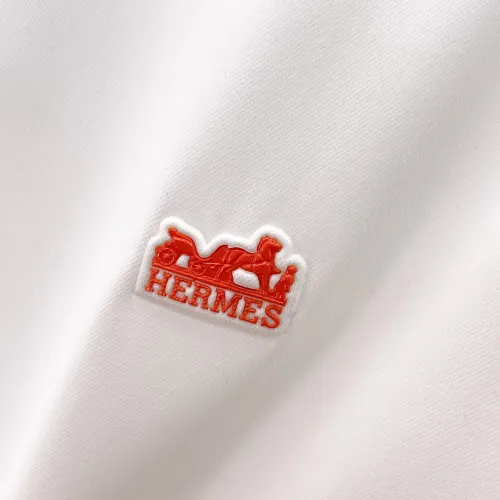 Replica Hermes T-Shirts Short Sleeved For Men #1452366 $48.00 USD for Wholesale