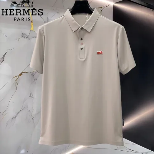 Wholesale Hermes T-Shirts Short Sleeved For Men #1452367 $48.00 USD, Wholesale Quality Replica Hermes T-Shirts
