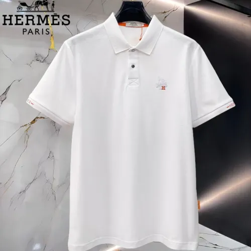 Wholesale Hermes T-Shirts Short Sleeved For Men #1452370 $48.00 USD, Wholesale Quality Replica Hermes T-Shirts