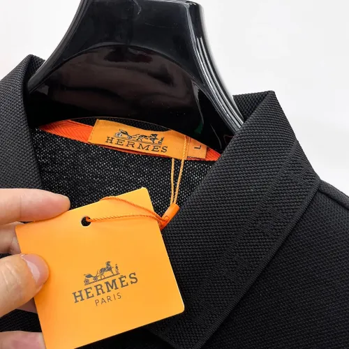 Replica Hermes T-Shirts Short Sleeved For Men #1452372 $48.00 USD for Wholesale