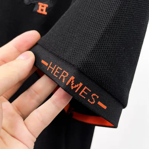 Replica Hermes T-Shirts Short Sleeved For Men #1452372 $48.00 USD for Wholesale