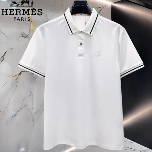 Wholesale Hermes T-Shirts Short Sleeved For Men #1452389 $48.00 USD, Wholesale Quality Replica Hermes T-Shirts