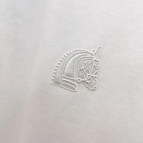 Replica Hermes T-Shirts Short Sleeved For Men #1452389 $48.00 USD for Wholesale