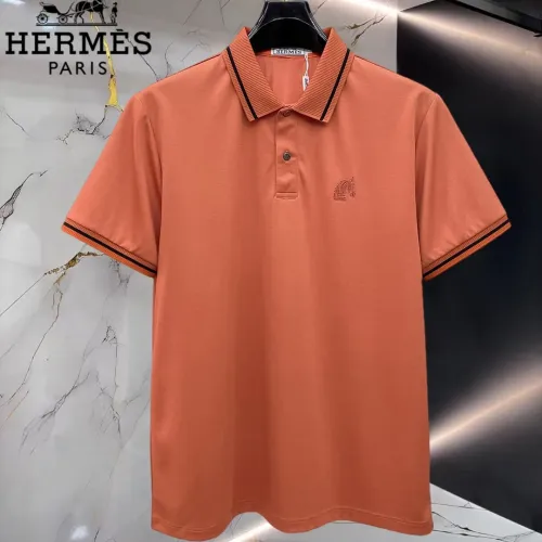 Wholesale Hermes T-Shirts Short Sleeved For Men #1452390 $48.00 USD, Wholesale Quality Replica Hermes T-Shirts