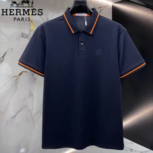 Wholesale Hermes T-Shirts Short Sleeved For Men #1452391 $48.00 USD, Wholesale Quality Replica Hermes T-Shirts