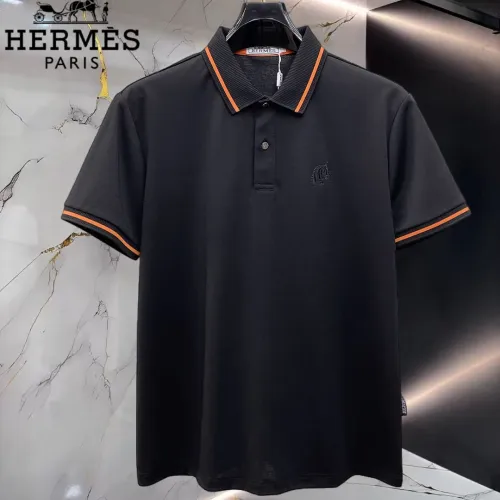 Wholesale Hermes T-Shirts Short Sleeved For Men #1452392 $48.00 USD, Wholesale Quality Replica Hermes T-Shirts