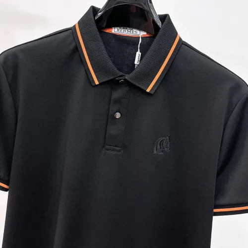 Replica Hermes T-Shirts Short Sleeved For Men #1452392 $48.00 USD for Wholesale