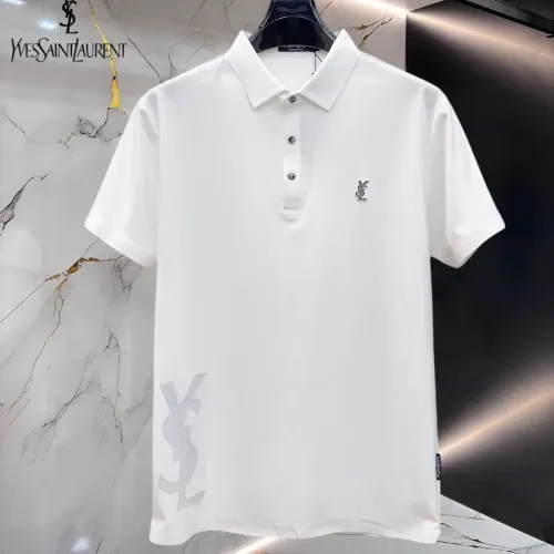 Wholesale Yves Saint Laurent YSL T-shirts Short Sleeved For Men #1452421 $48.00 USD, Wholesale Quality Replica Yves Saint Laurent YSL T-shirts