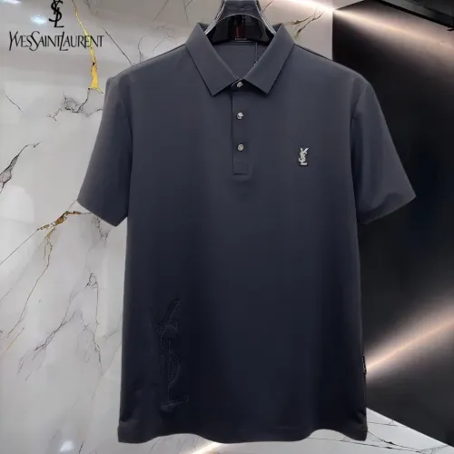 Wholesale Yves Saint Laurent YSL T-shirts Short Sleeved For Men #1452424 $48.00 USD, Wholesale Quality Replica Yves Saint Laurent YSL T-shirts