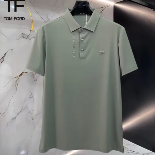 Wholesale Tom Ford T-Shirts Short Sleeved For Men #1452443 $48.00 USD, Wholesale Quality Replica Tom Ford T-Shirts