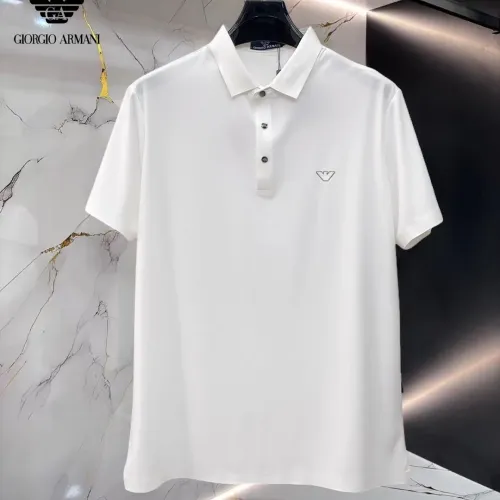 Wholesale Armani T-Shirts Short Sleeved For Men #1452452 $48.00 USD, Wholesale Quality Replica Armani T-Shirts