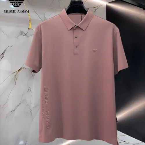 Wholesale Armani T-Shirts Short Sleeved For Men #1452454 $48.00 USD, Wholesale Quality Replica Armani T-Shirts