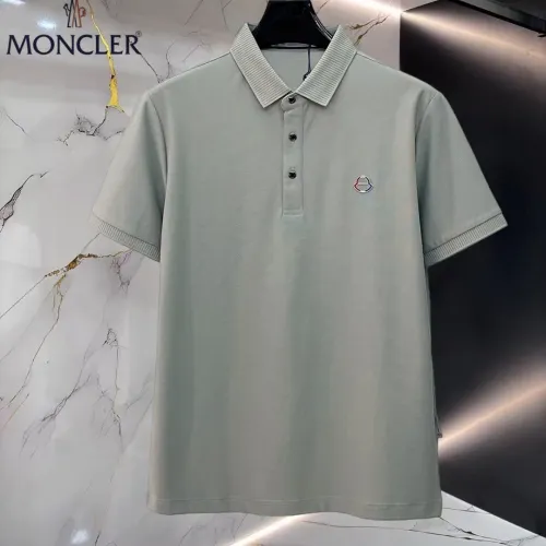Wholesale Moncler T-Shirts Short Sleeved For Men #1452482 $48.00 USD, Wholesale Quality Replica Moncler T-Shirts