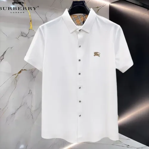 Wholesale Burberry Shirts Short Sleeved For Men #1452484 $52.00 USD, Wholesale Quality Replica Burberry Shirts