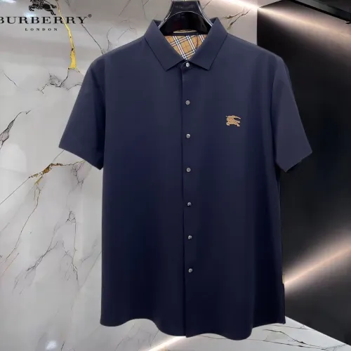Wholesale Burberry Shirts Short Sleeved For Men #1452486 $52.00 USD, Wholesale Quality Replica Burberry Shirts