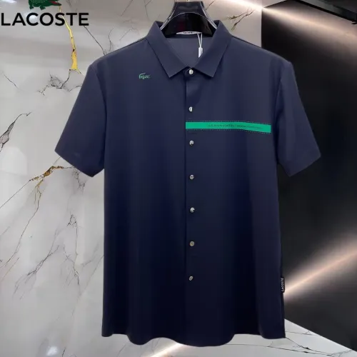 Wholesale Lacoste Shirts Short Sleeved For Men #1452491 $52.00 USD, Wholesale Quality Replica Lacoste Shirts