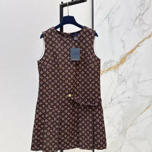 Wholesale Louis Vuitton LV Dresses Sleeveless For Women #1452493 $72.00 USD, Wholesale Quality Replica Louis Vuitton LV Dresses