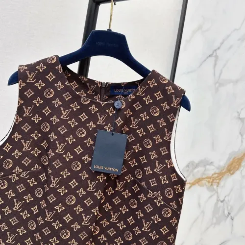 Replica Louis Vuitton LV Dresses Sleeveless For Women #1452493 $72.00 USD for Wholesale