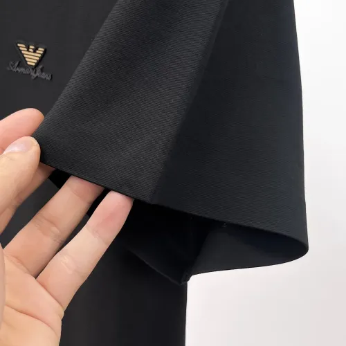 Replica Armani Shirts Short Sleeved For Men #1452497 $52.00 USD for Wholesale