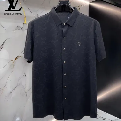 Wholesale Louis Vuitton LV Shirts Short Sleeved For Men #1452505 $52.00 USD, Wholesale Quality Replica Louis Vuitton LV Shirts