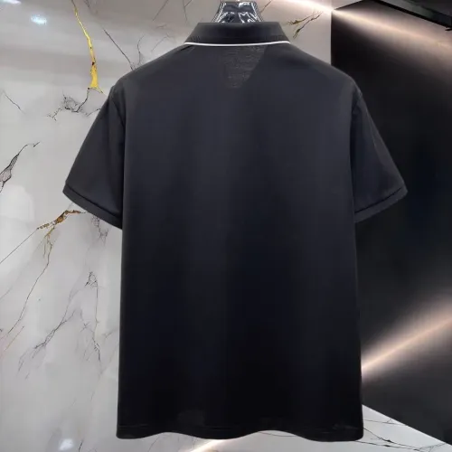 Replica Moncler Shirts Short Sleeved For Men #1452509 $52.00 USD for Wholesale