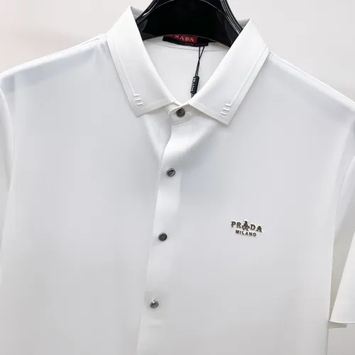 Replica Prada Shirts Short Sleeved For Men #1452514 $52.00 USD for Wholesale