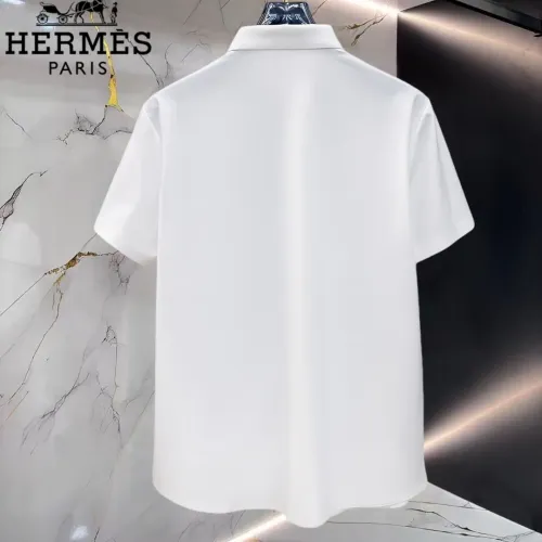 Replica Hermes Shirts Short Sleeved For Men #1452518 $52.00 USD for Wholesale