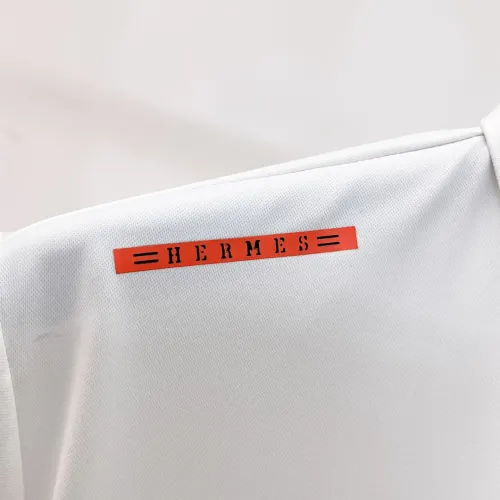 Replica Hermes Shirts Short Sleeved For Men #1452518 $52.00 USD for Wholesale