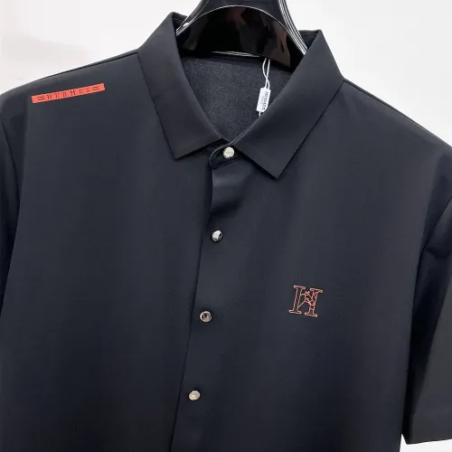 Replica Hermes Shirts Short Sleeved For Men #1452521 $52.00 USD for Wholesale