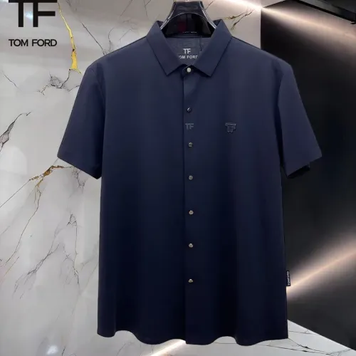 Wholesale Tom Ford Shirts Short Sleeved For Men #1452528 $52.00 USD, Wholesale Quality Replica Tom Ford Shirts