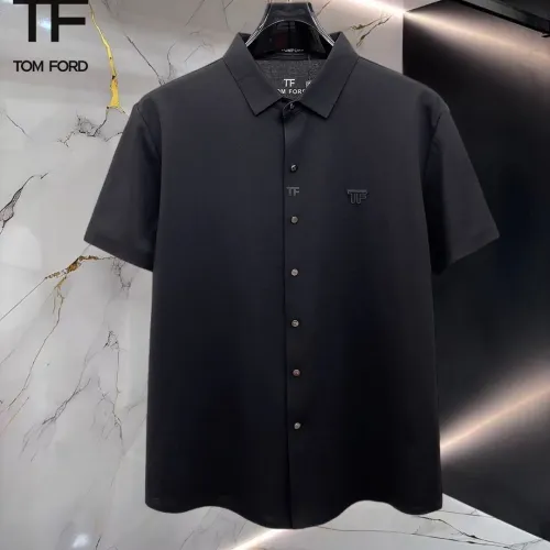Wholesale Tom Ford Shirts Short Sleeved For Men #1452529 $52.00 USD, Wholesale Quality Replica Tom Ford Shirts