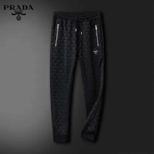Replica Prada Tracksuits Long Sleeved For Men #1452530 $92.00 USD for Wholesale