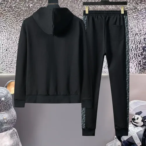 Replica Fendi Tracksuits Long Sleeved For Men #1452531 $92.00 USD for Wholesale