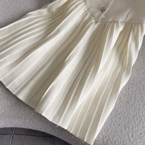 Replica MIU MIU Dresses Short Sleeved For Women #1452535 $80.00 USD for Wholesale