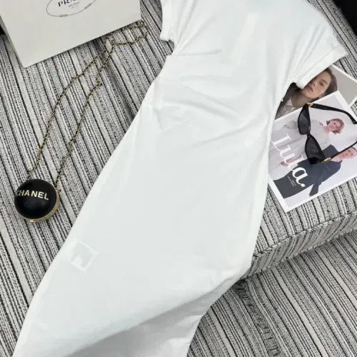Replica Prada Dresses Short Sleeved For Women #1452540 $64.00 USD for Wholesale