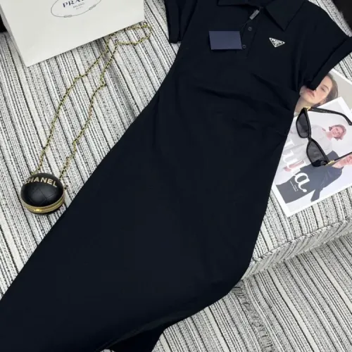Wholesale Prada Dresses Short Sleeved For Women #1452541 $64.00 USD, Wholesale Quality Replica Prada Dresses