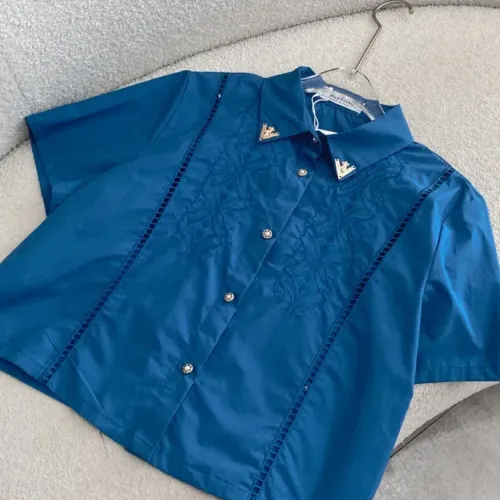 Replica Valentino Tracksuits Short Sleeved For Women #1452544 $92.00 USD for Wholesale
