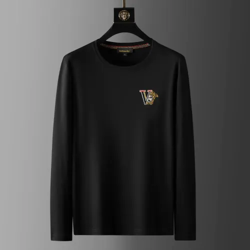 Wholesale Versace T-Shirts Long Sleeved For Men #1452546 $42.00 USD, Wholesale Quality Replica Versace T-Shirts