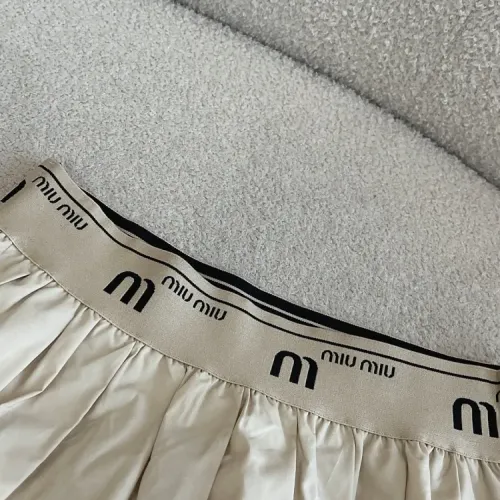 Replica MIU MIU Tracksuits Short Sleeved For Women #1452547 $80.00 USD for Wholesale
