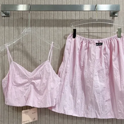 Wholesale MIU MIU Tracksuits Sleeveless For Women #1452552 $72.00 USD, Wholesale Quality Replica MIU MIU Tracksuits
