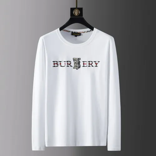 Wholesale Burberry T-Shirts Long Sleeved For Men #1452553 $42.00 USD, Wholesale Quality Replica Burberry T-Shirts