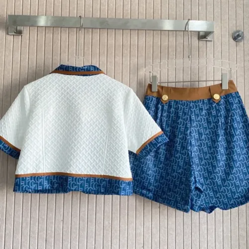 Replica Celine Tracksuits Short Sleeved For Women #1452556 $82.00 USD for Wholesale