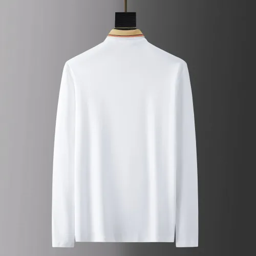Replica Burberry T-Shirts Long Sleeved For Men #1452569 $42.00 USD for Wholesale