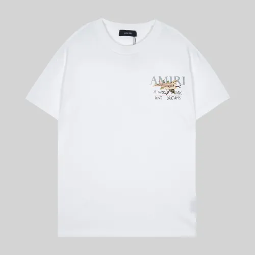 Wholesale Amiri T-Shirts Short Sleeved For Unisex #1452589 $32.00 USD, Wholesale Quality Replica Amiri T-Shirts